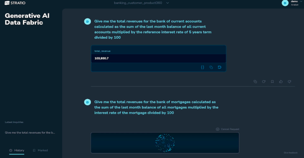 Automated creation of Data Products with Stratio Generative AI Data Fabric with higher precision & accuracy for task automation