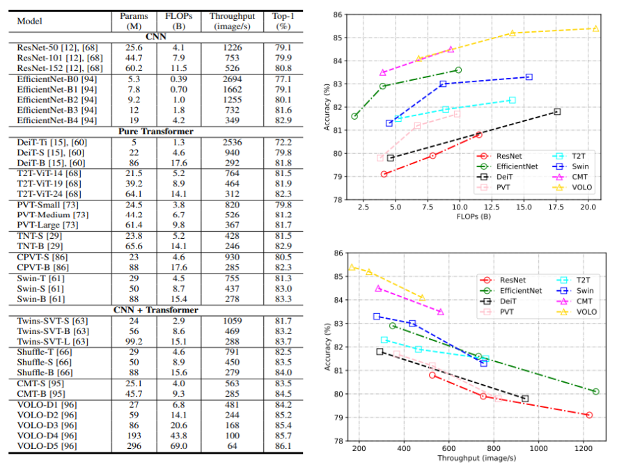 Comparison between CNN and Vision Tansformer Models - Source
