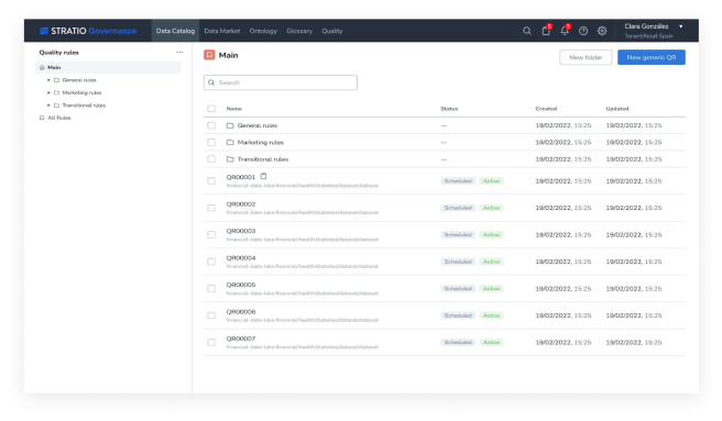 Give your data business meaning with Stratio Generative AI Data Fabric
